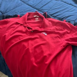 2. cutter and buck new england patriots polos barely worm. XL.